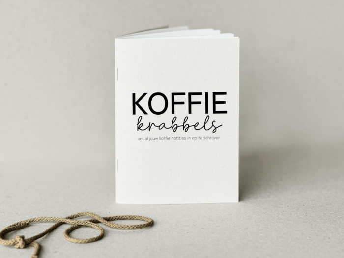 notitieboek koffiekrabbels