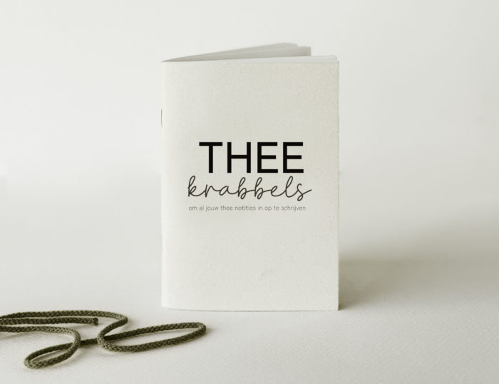 theekrabbels notitieboek thee proeverij